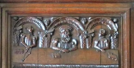 Overmantel at Speke Hall