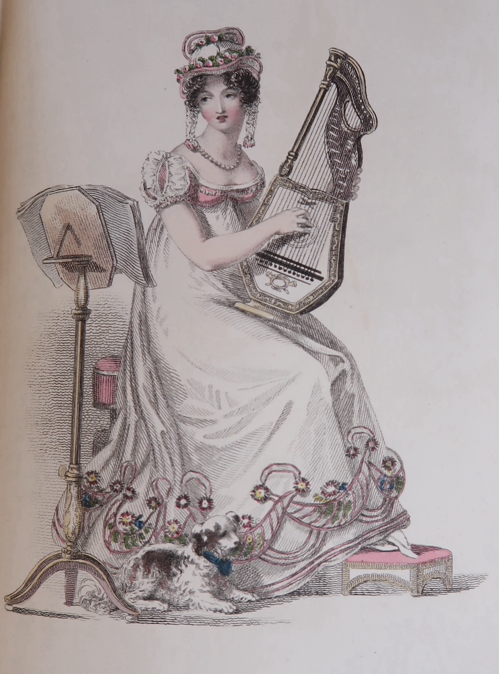 Fashion plate from Ackermann's Repository (1819)