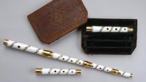 Meissen flute in the Royal Collection