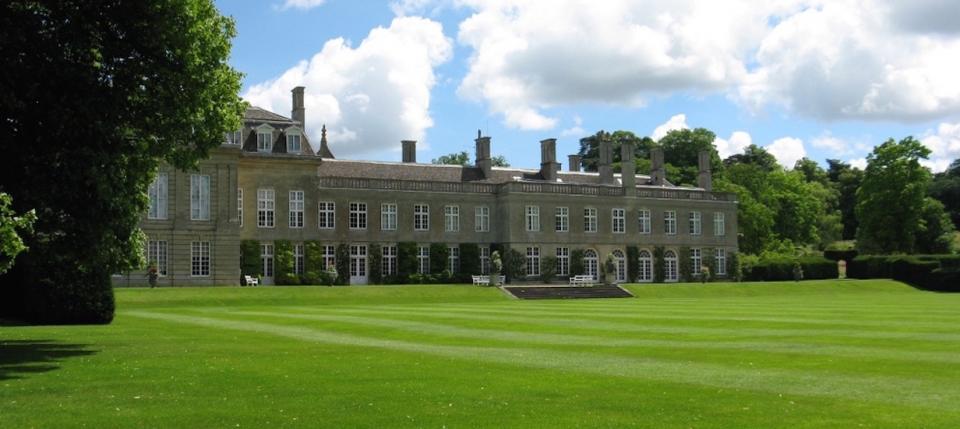 View of Boughton House from across the lawn
