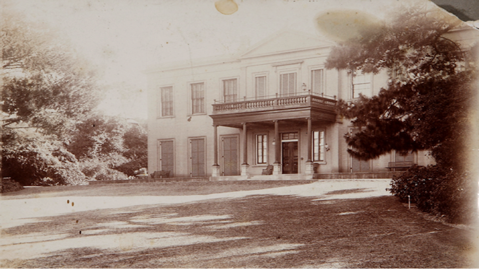 Photograph of Elizabeth Bay House, c.1902, Elizabeth Bay House Collection, Sydney Living Museums