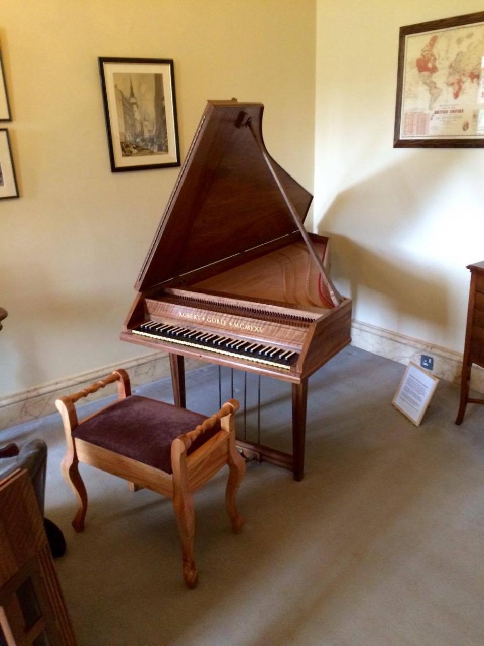 Goble Harpsichord at Mottisfont