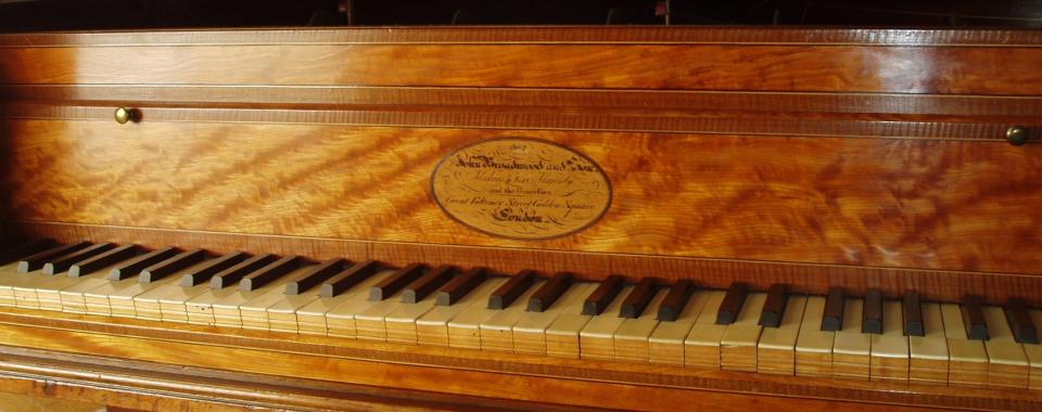 Grand piano by Broadwood 1802 Grand piano by Broadwood 1802