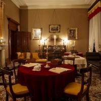 Elizabeth Bay House drawing room by candlelight. Photo © James Horan for Sydney Living Museums