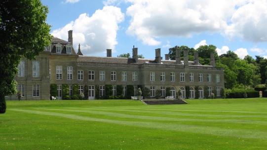 View of Boughton House from across the lawn