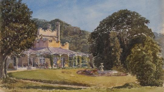 Vaucluse House, 1874 by F.L. Fisher in the Vaucluse House Collection, Sydney Living Museums